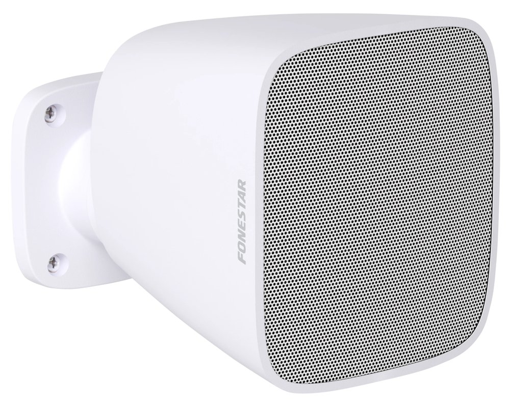 Fonestar Nástěnný reproduktor 12 W/8ohm 3" PP woofer, IP66, UV ABS, nast držák, 97×110×107 mm, bílý SONORA-3B