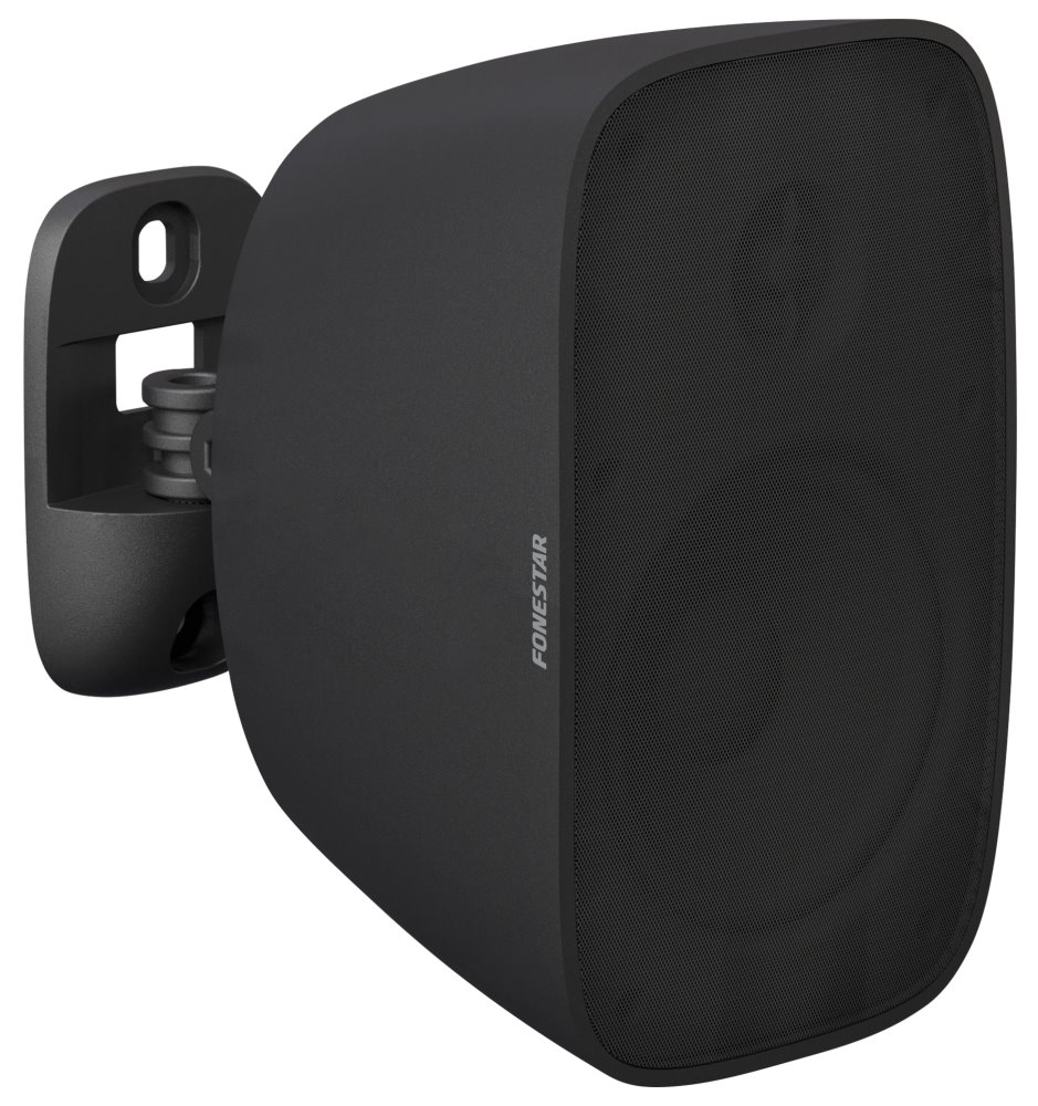 Fonestar Nástěnný reproduktor 60 W/8ohm , 2pásmový, 6" PP woofer + 1" výška, IP66, solná mlha, držák, čern SONORA-6N