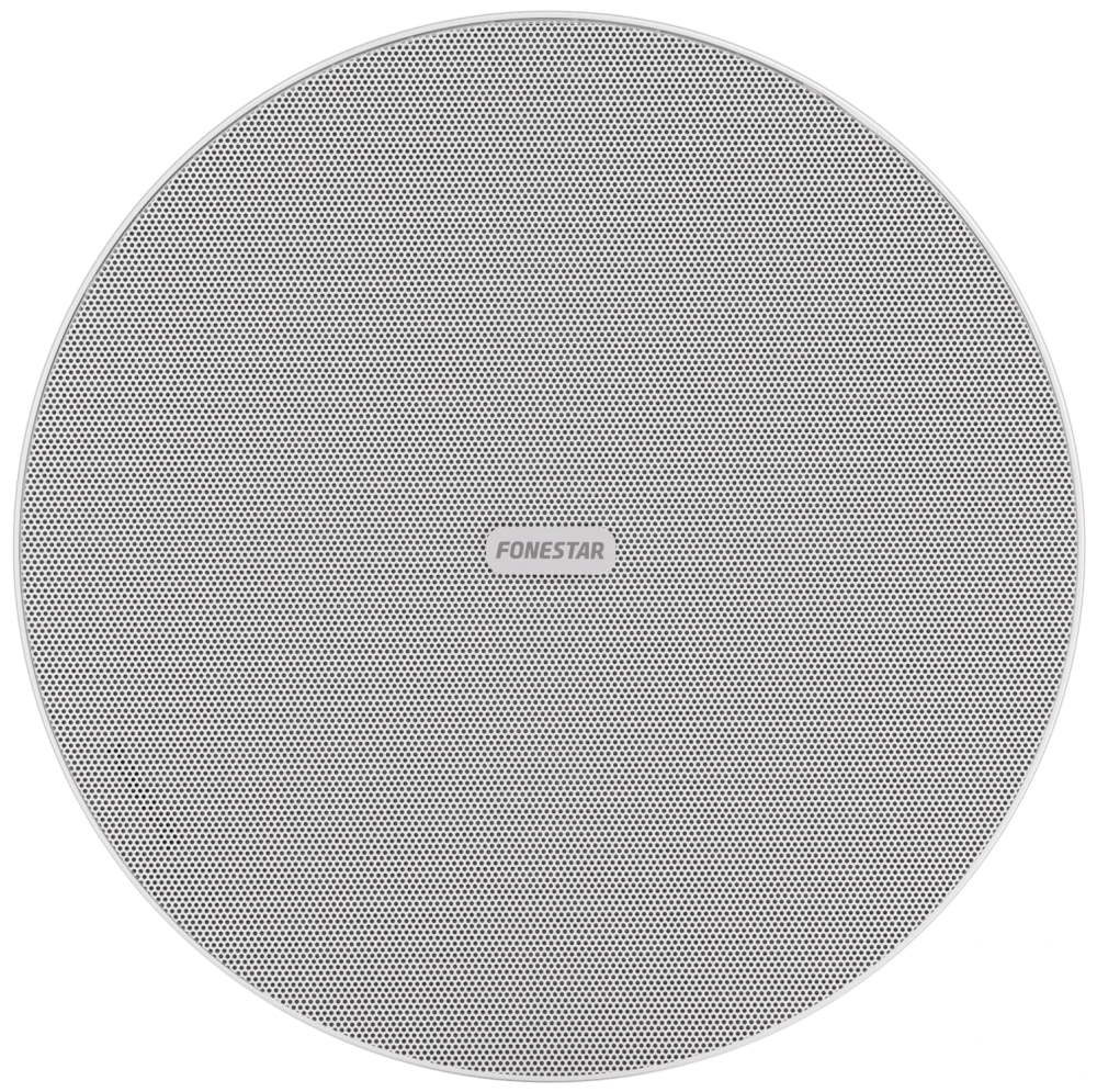 Fonestar Podhledový 100V reproduktor 15 W, 6", bezrámečkový, IP44, montážní hl 80 mm, bílý SKY-6T