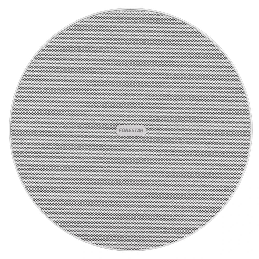 Fonestar Vestavný bezrámový reproduktor 20 W/8ohm, 6,5", 110 Hz–20 kHz, otvor 175 mm, hl 35 mm, ABS, bílý SKY-6