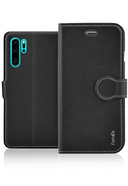 Fonex - Puzdro Book Identity pre Huawei P30 Pro, čierna BOOKID1375B