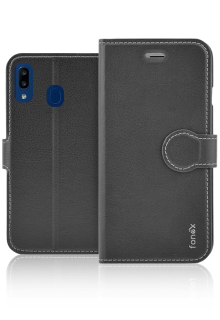 Fonex - Puzdro Book Identity pre Samsung Galaxy A20e, čierna BOOKID1389B