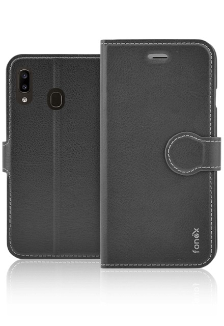Fonex - Puzdro Book Identity pre Samsung Galaxy A40, čierna BOOKID1390B