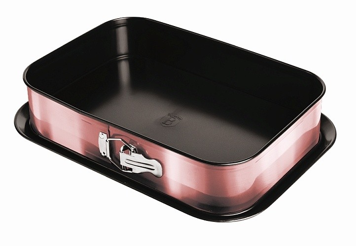 Forma na pečenie Berlingerhaus s nepriľnavým povrchom 3v1 39x27x7,5 cm I-Rose Edition BH-6467