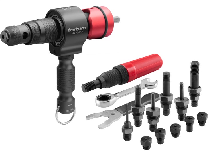 Fortum (4770667) nástavec nýtovací na vr 8595126992107