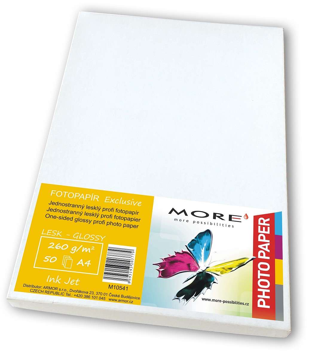 Fotopapír Exclusive 260g/m2, glossy, Ink Jet M10541