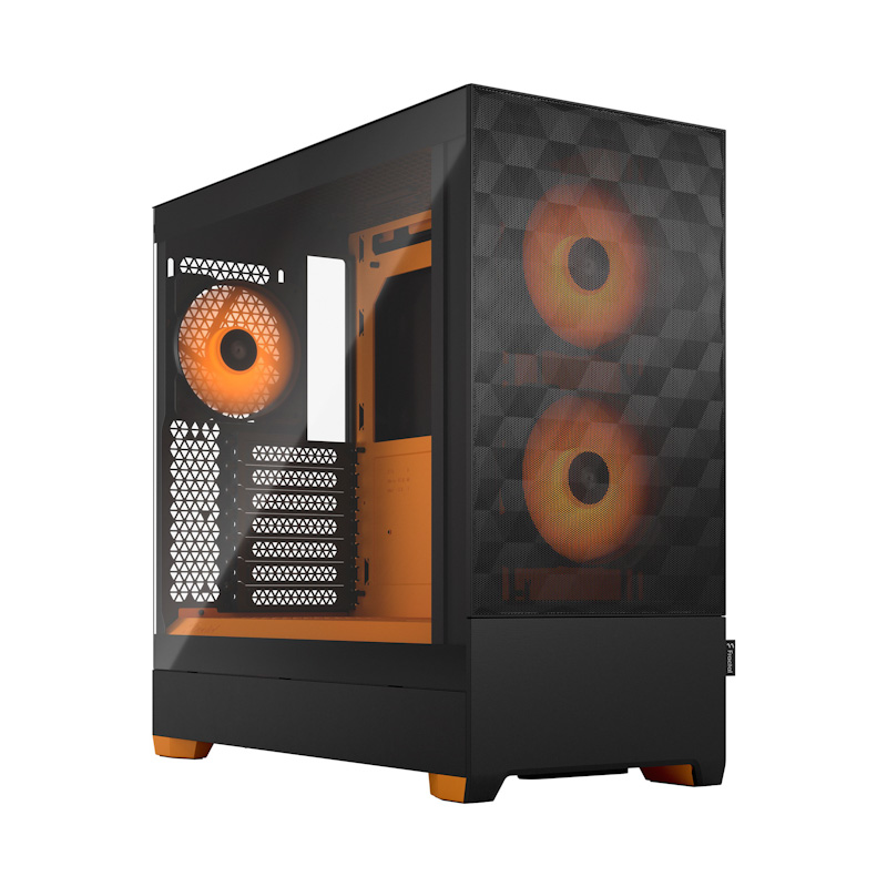 Fractal Design Pop Air RGB Orange Core TG Clear Tint FD-C-POR1A-05