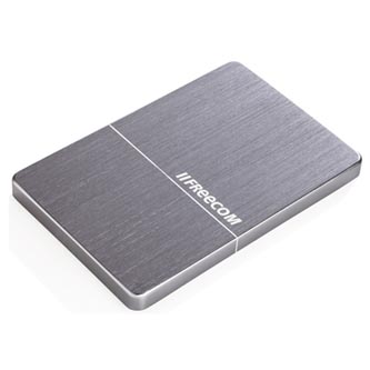 Freecom externý pevný disk, Slim Mobile Drive Metal, 2,5", USB 3.0, 2TB, 2000GB, 56380, šedý