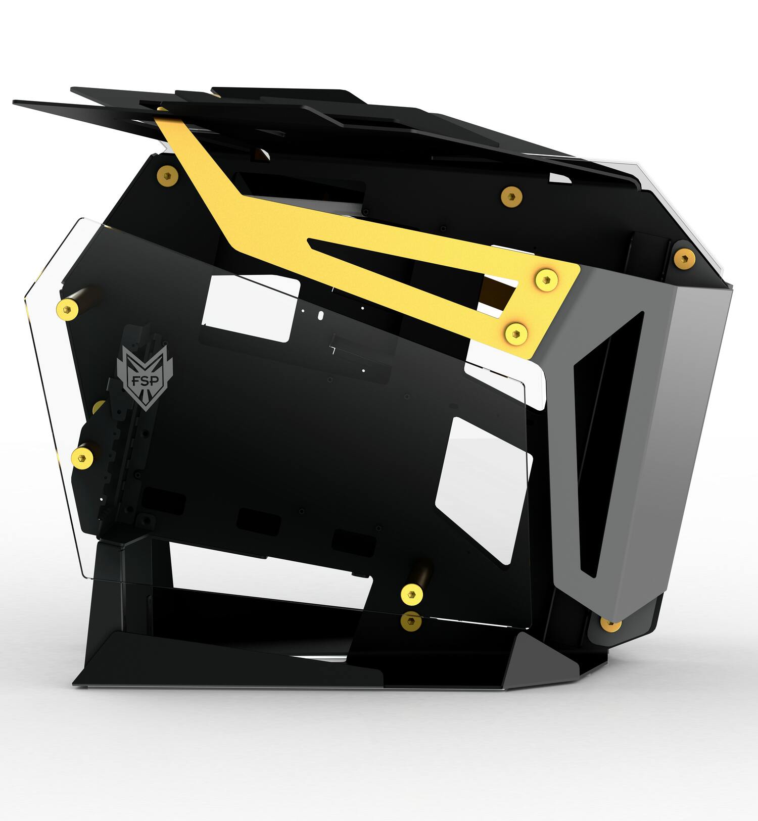 FSP/Fortron T-Wings CMT710, Dual System, Gold POC0000090