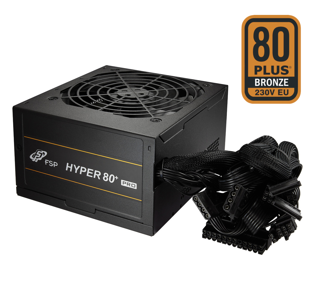 FSP HYPER 80+ PRO/550W/ATX 3.0/80PLUS Bronze 230V/Bulk 9PA5509407