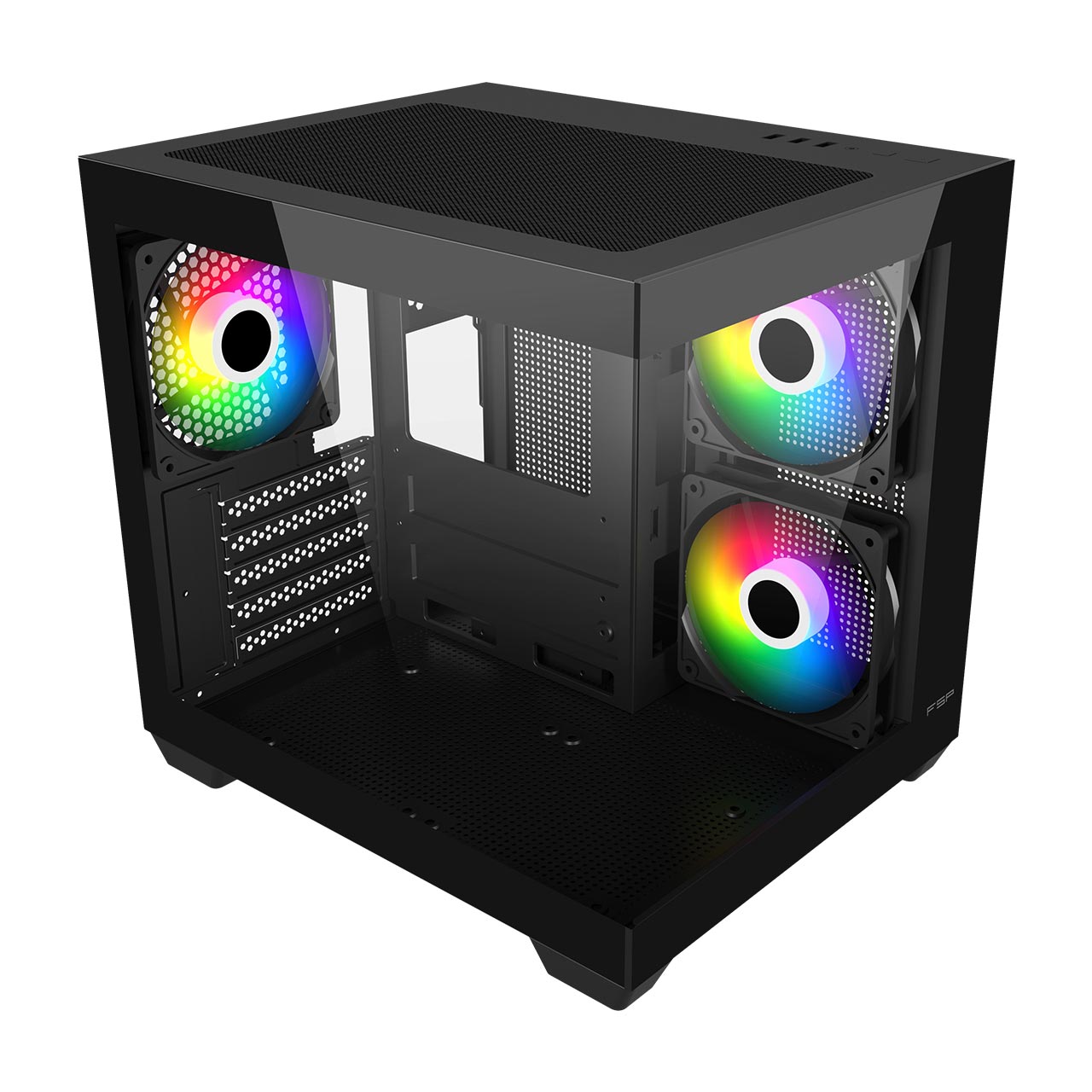 FSP S140-BA/SFF & Desktop/Transpar./Černá POC0000286