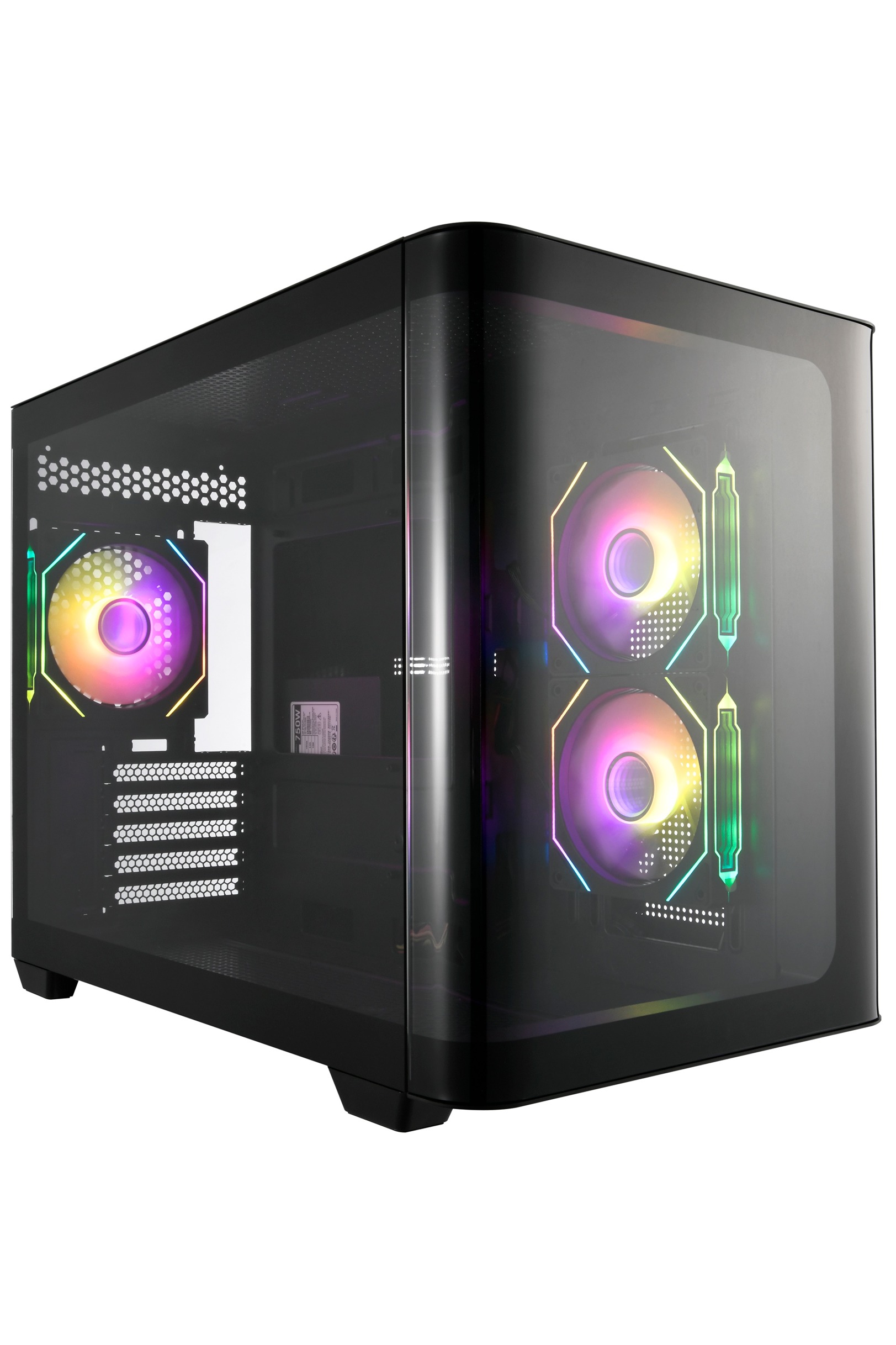 FSP S380-BA/Micro ATX/Transpar./Černá POC0000242