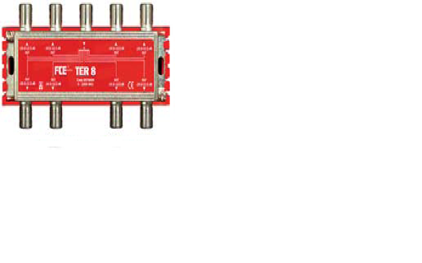 FTE rozbočovač TER 8, 5-1000 MHz 8436018445472