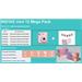 Fujifilm MINI 12 MEGA PACK biely 70100163467