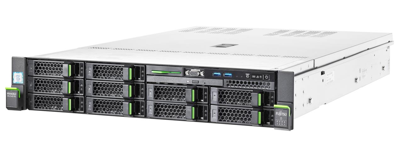 Fujitsu PRIMERGY RX2540 M6 16x2,5'/Xeon Silver 4310 12C 2.10GHz/32GB/noHDD/PRAID EP680i/4x1Gb/iRMC/2x90 VFY:R2546SC111IN
