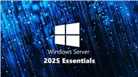 FUJITSU Windows 2025 Server Essentials, DVD Media (1CPU max 10core) - OEM - pouze pro FUJITSU SRV PY-WBB77RA