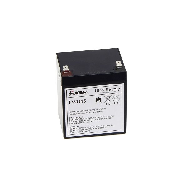FUKAWA olověná baterie FWU45 do UPS APC/ výměnná sada za RBC45 12977 FWU-45