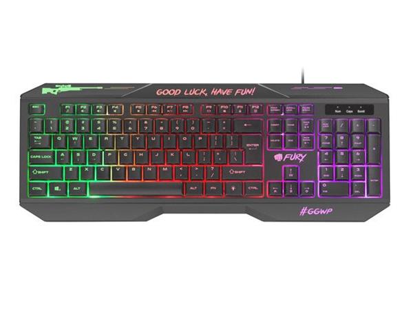 Fury Gaming Keyboard HELLFIRE 2, RGB, US layout NFU-1549
