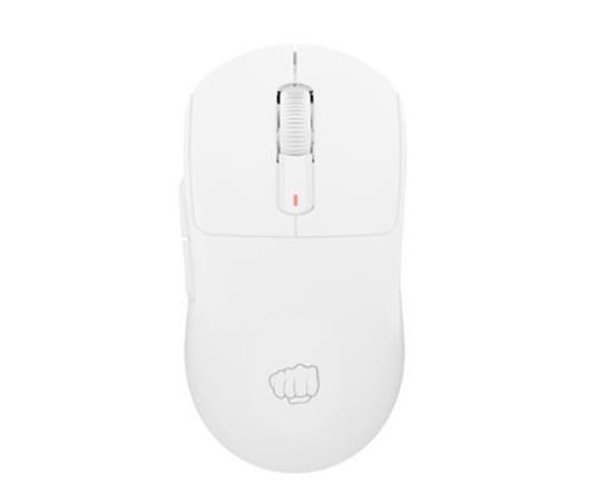 Fury Herní myš Tanto T4, herní, 120000DPI, USB, optická, bezdrátová/drátová, 7 tlačítek, kabel délka 1,8m, bílá NFU-2204