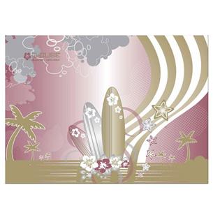 G-Cube - Aloha Surfer nálepka na notebook GSA-15SF