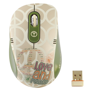 G-Cube - Bezdrôtová optická myš Peace, nano USB G7H-60P