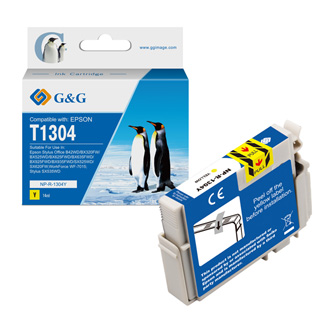 G&G kompatibil. ink s C13T13044012, yellow, 765str., NP-R-1304Y, pre Epson Stylus Office BX320FW