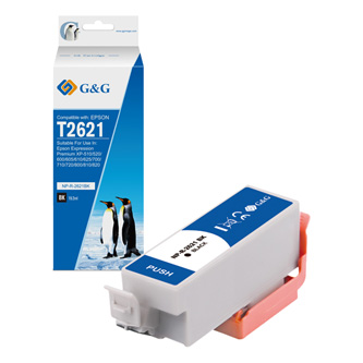 G&G kompatibil. ink s C13T26214012, black, NP-R-2621BK, pre Epson Expression Premium XP-800, XP-700