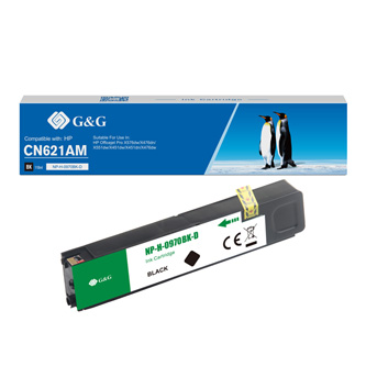 G&G kompatibil. ink s CN621AE, black, 3000str., NP-H-0970BK(H970, pre HP Officejet Pro X451dn, X451