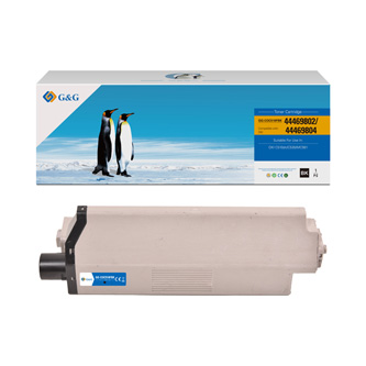 G&G kompatibil. toner s 44469804, black, 5000str., NT-COC510FBK, pre OKI C510, 530, N