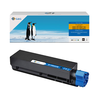 G&G kompatibil. toner s 45807106, black, 7000str., NT-FOB432XC, pre OKI B412, B432, B512, MB472, 49