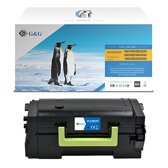 G&G kompatibil. toner s 58D2X00, black, 35000str., NT-CL580XXCF, extra high capacity, return, pre L