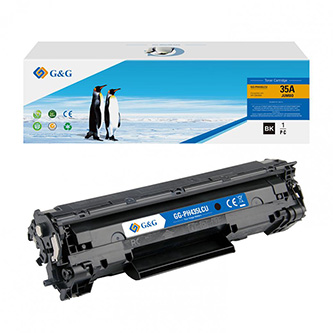 G&G kompatibil. toner s CE285A, CB435A, CB436A, CE278A, CRG128, 728, 725, black, 3000str., NT-PH435 NT-PH435LCU