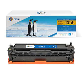 G&G kompatibil. toner s CF211A, cyan, 1800str., NT-PH211C, HP 131A, pre HP LaserJet Pro 200 M276n,