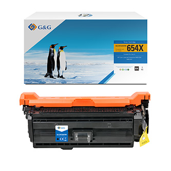 G&G kompatibil. toner s CF330X, black, 20500str., NT-CHF330XFBK, HP 654X, pre HP Color LaserJet Ent
