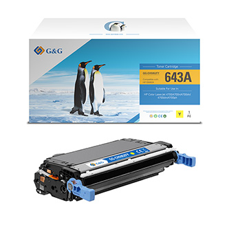 G&G kompatibil. toner s Q5952A, yellow, 10000str., NT-CH5952FY, HP 643A, pre HP Color LaserJet 4700