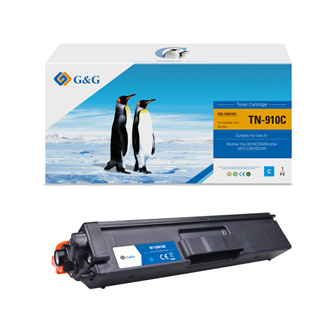 G&G kompatibil. toner s TN-910C, cyan, 9000str., NT-CB910C, pre Brother HL-L8350CDW, MFC-L8900CDW,