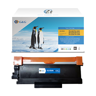G&G kompatibil. toner s TN2220, black, 2600str., NT-PB450(TN2220/TN2010), pre Brother HL-2240D, 225