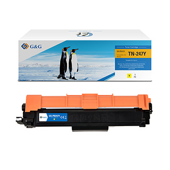 G&G kompatibil. toner s TN247Y, yellow, 2300str., NT-PB247Y, pre Brother DCP-L3510CDW, DCP-L3550CDW