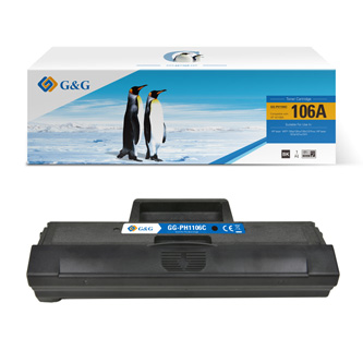 G&G kompatibil. toner s W1106A, black, 1000str., NT-PH1106, HP 106A, pre HP LaserJet MFP 135a/135w