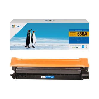 G&G kompatibil. toner s W2001A, cyan, 6000str., NT-CH2001FC, HP 658A, pre HP Color LaserJet Enterpr