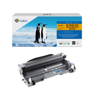 G&G kompatibil. válec s DR3100, black, 25000str., pre Brother HL-5240, 5250DN, 5070DN, 5280DW, 5270 NT-DB520(DR3100)