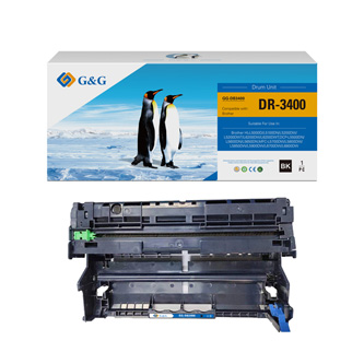 G&G kompatibil. válec s DR3400, black, 30000str., pre Brother HL-L6400DW NT-DB3400