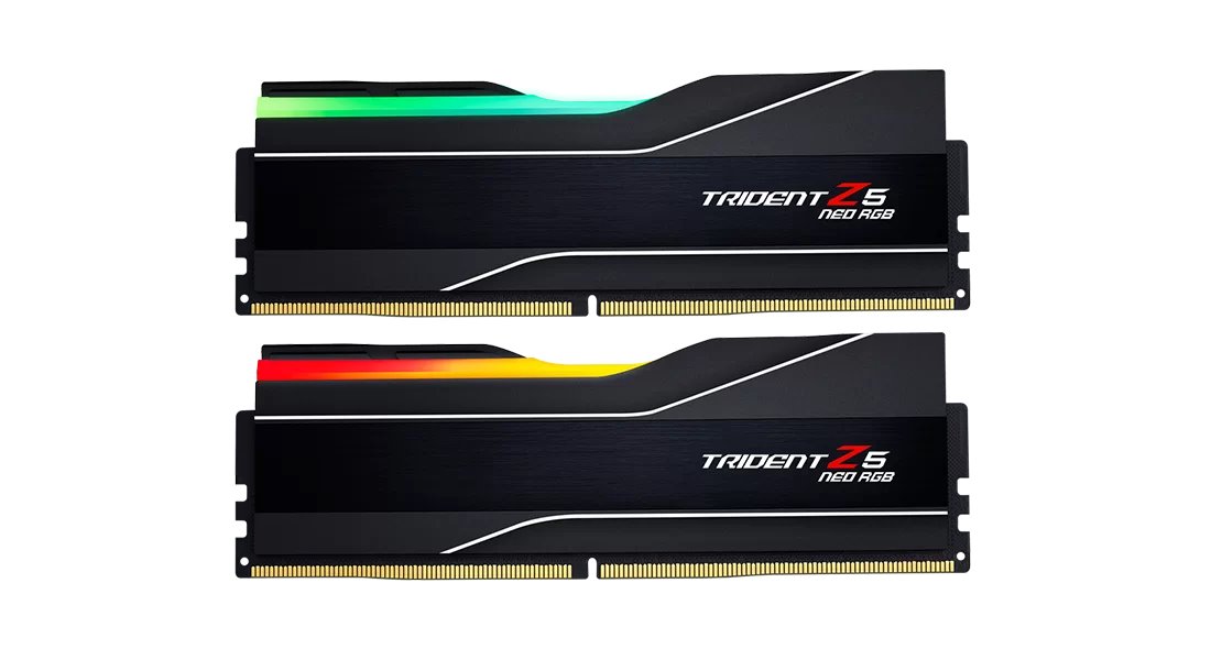 G.SKILL 32GB kit DDR5 6000 CL32 Trident Z5 NEO RGB F5-6000J3238F16GX2-TZ5NR