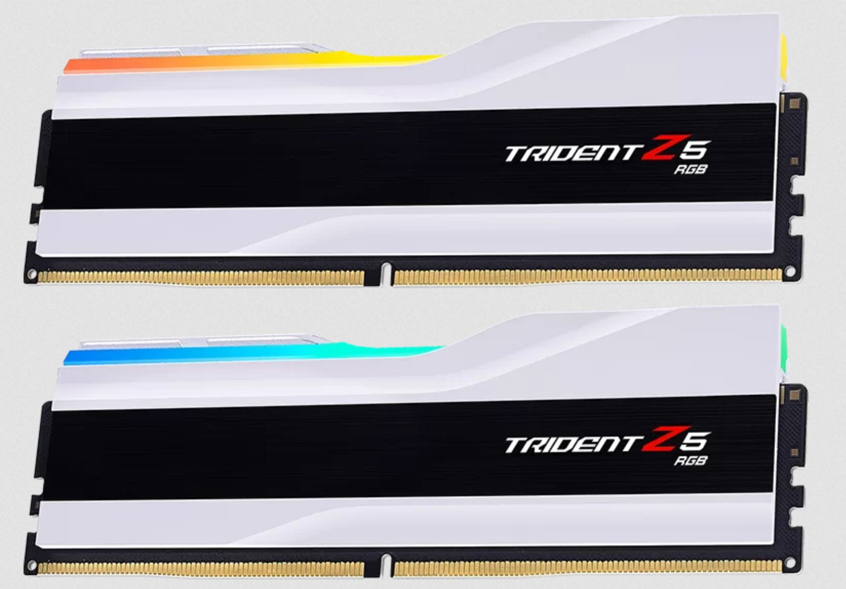 G.SKILL 32GB kit DDR5 6000 CL32 Trident Z5 RGB White F5-6000J3238F16GX2-TZ5RW