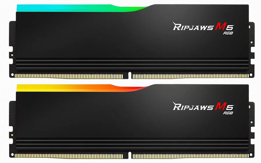 G.SKILL 32GB kit DDR5 6400 CL36 Ripjaws M5 RGB black F5-6400J3648F16GX2-RM5RK