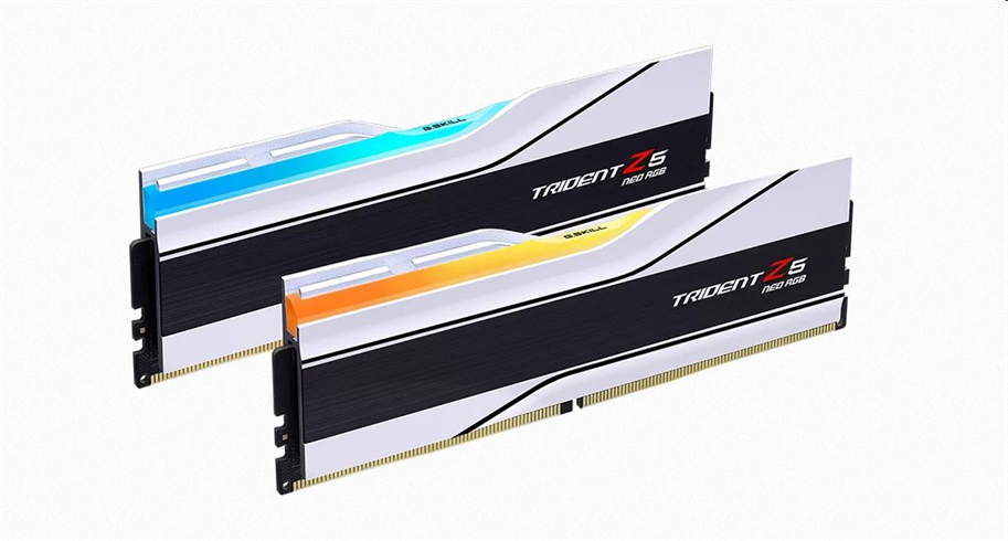 G.SKILL 32GB kit DDR5 8000 CL38 Trident Z5 Neo RGB AMD EXPO silver F5-8000J3848H16GX2-TZ5NRW