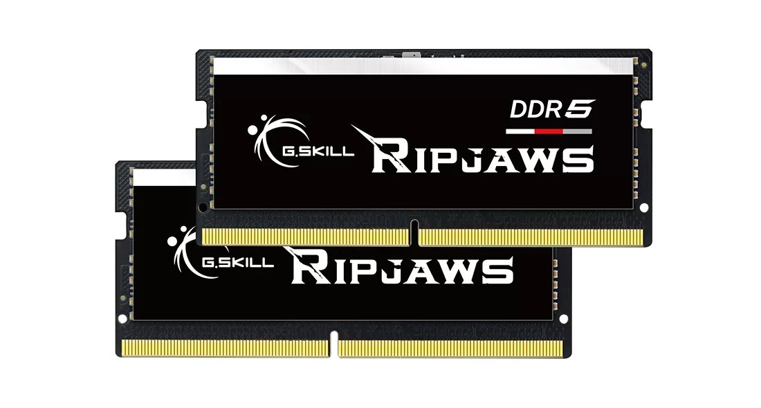 G.SKILL 32GB SO-DIMM kit DDR5 4800 CL40 Ripjaws F5-4800S4039A16GX2-RS