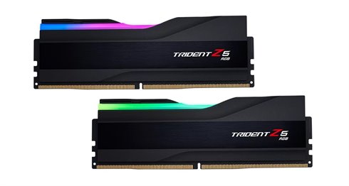 G.SKILL 64GB kit DDR5 6000 CL30 Trident Z5 RGB black F5-6000J3040G32GX2-TZ5RK