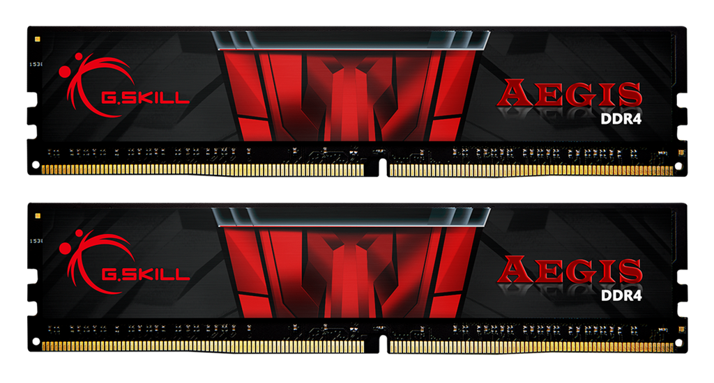 G.Skill Aegis DDR4 16GB (2x8GB) 3200MHz CL16 1.35V XMP 2.0 F4-3200C16D-16GIS