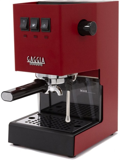 Gaggia Classic Plus Red Pakovy kavovar 8710103939863